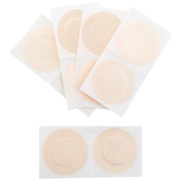 Nude Round Shaped Nipple Covers - FIVE PAIR - Picture 3 of 3